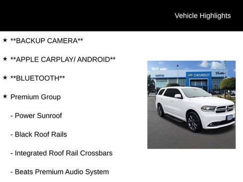 Used 2018 Dodge Durango GT w/ Premium Group image 2