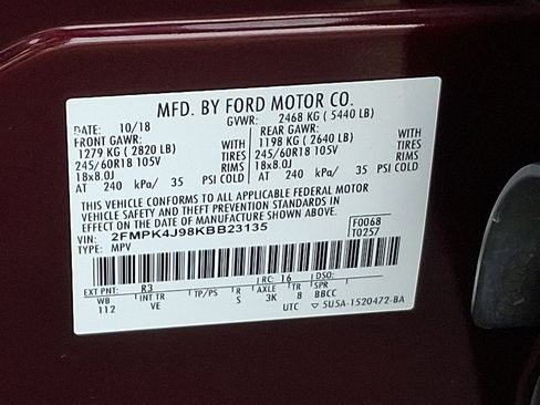 Used 2019 Ford Edge SEL w/ Equipment Group 201A image 27