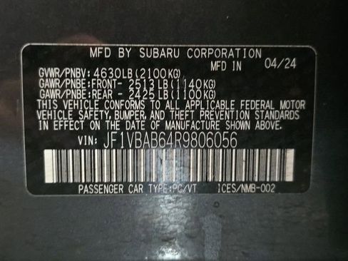 Used 2024 Subaru WRX image 22