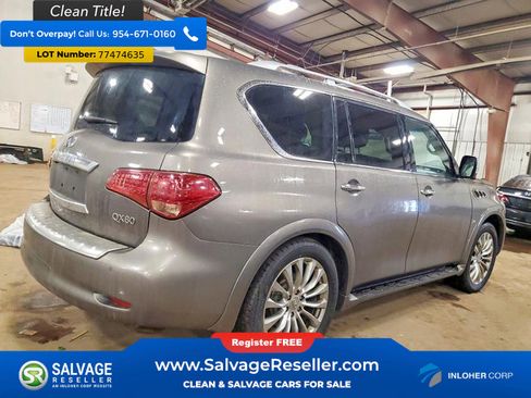 Used 2016 INFINITI QX80 4WD w/ Deluxe Technology Package image 4