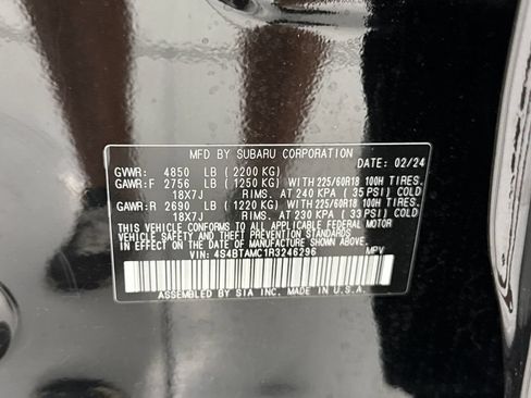Certified 2024 Subaru Outback Limited AWD/4WD image 26