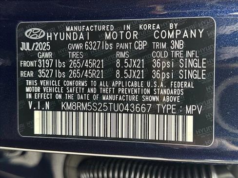 New 2026 Hyundai Palisade Calligraphy FWD image 20