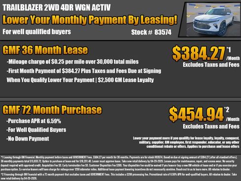 New 2026 Chevrolet TrailBlazer ACTIV w/ Driver Confidence Package FWD image 2