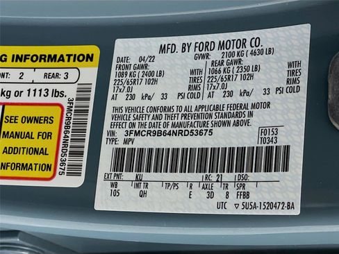 Used 2022 Ford Bronco Sport Big Bend AWD/4WD image 33