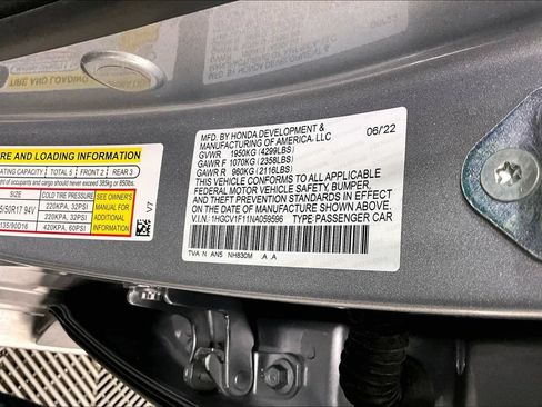 Used 2022 Honda Accord LX image 32