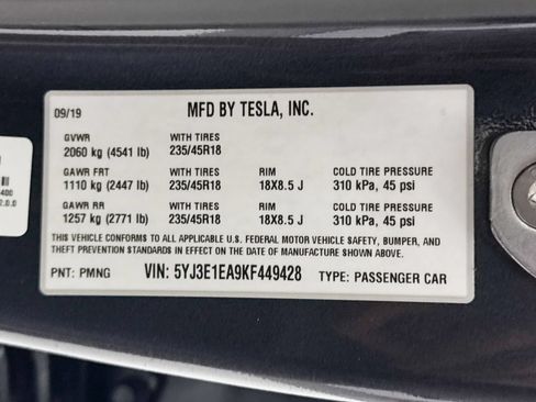 Used 2019 Tesla Model 3 Mid Range RWD image 40