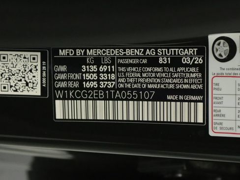 New 2026 Mercedes-Benz EQS 450+ 4MATIC Sedan image 12
