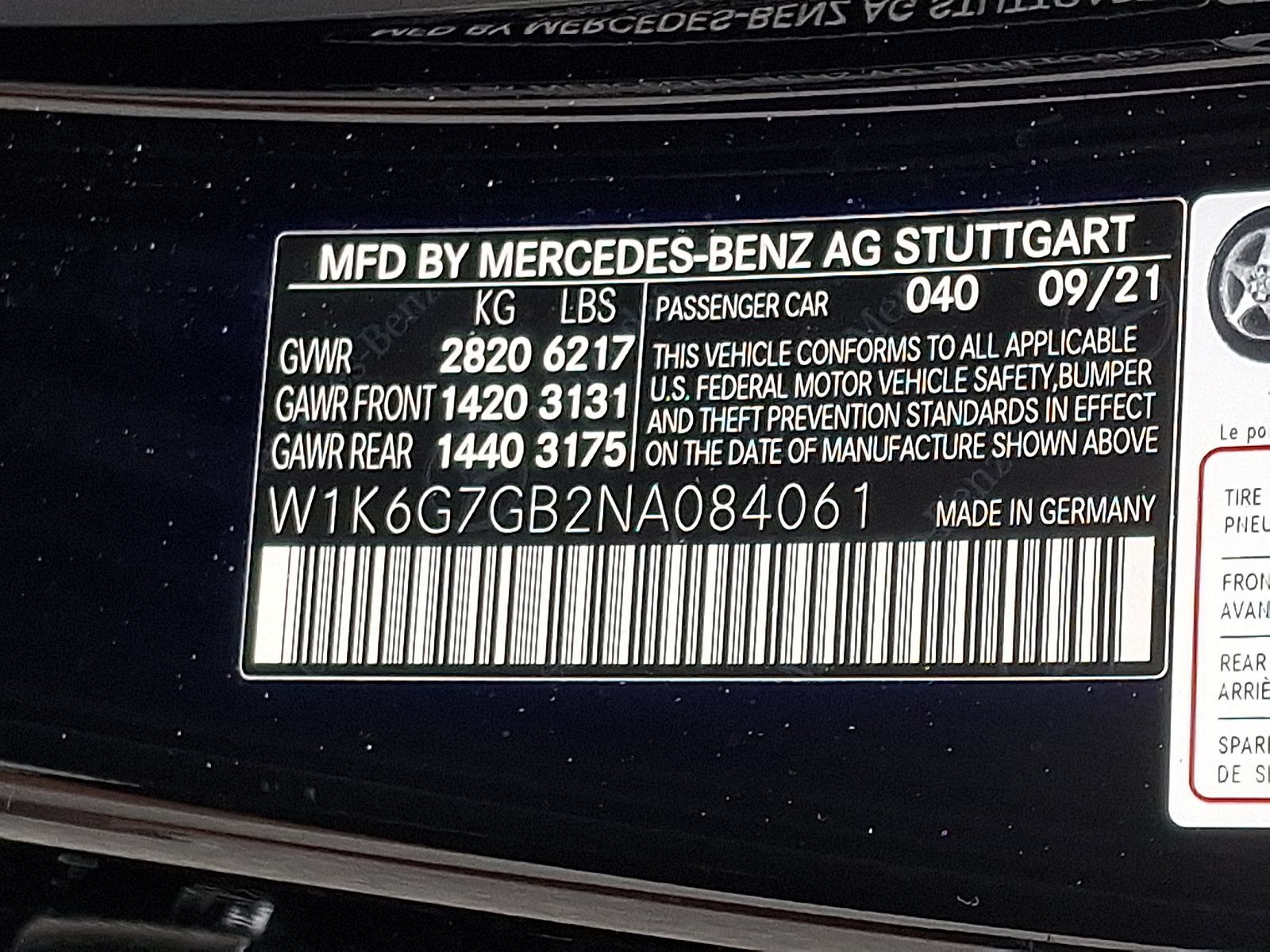 Certified 2022 Mercedes-Benz S 580 4MATIC Sedan image 27