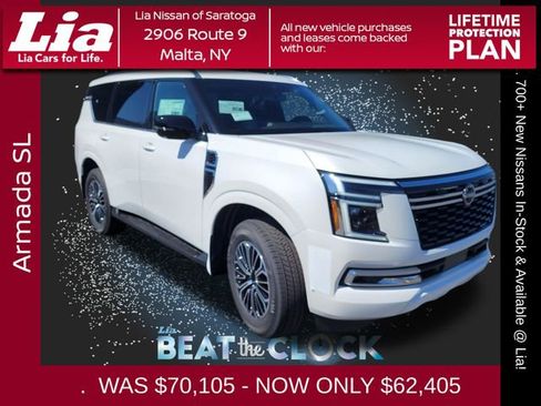 New 2025 Nissan Armada SL w/ Captain's Chari Seat Package image 1