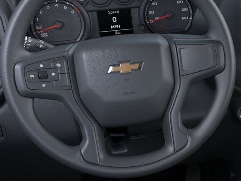 New 2026 Chevrolet Silverado 1500 Custom w/ Turbomax Blackout Package AWD/4WD image 19