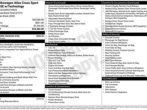 Used 2023 Volkswagen Atlas Cross Sport SE w/ Black Wheel Package AWD/4WD image 12