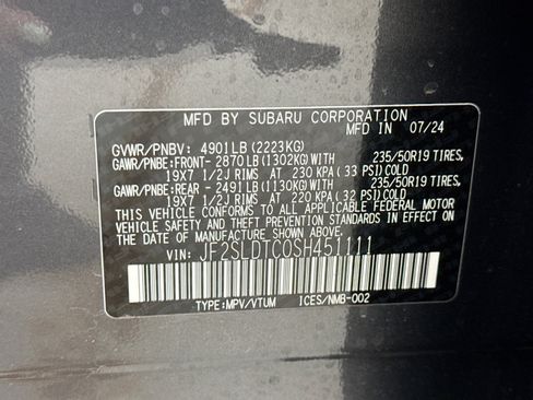 Used 2025 Subaru Forester Touring AWD/4WD image 27