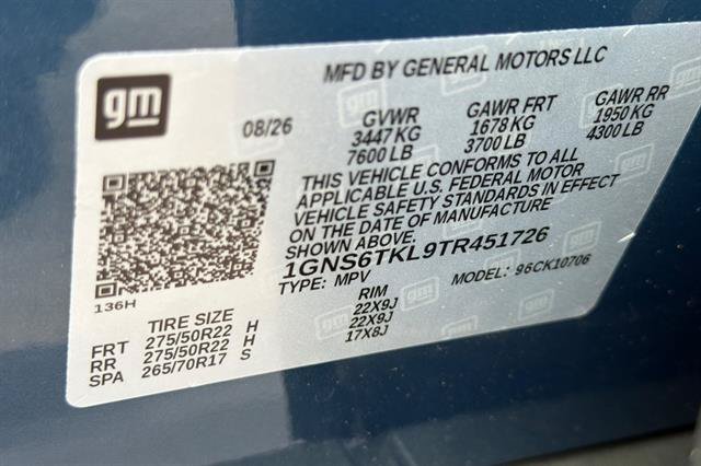 New 2026 Chevrolet Tahoe High Country w/ Sun And Tow Package AWD/4WD image 33