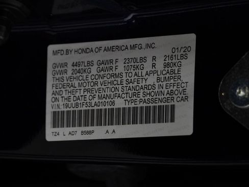 Used 2020 Acura TLX w/ Technology Package FWD image 52