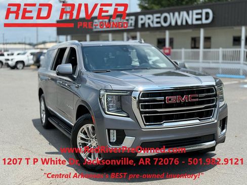 Used 2021 GMC Yukon XL SLT w/ SLT Luxury Plus Package AWD/4WD image 1