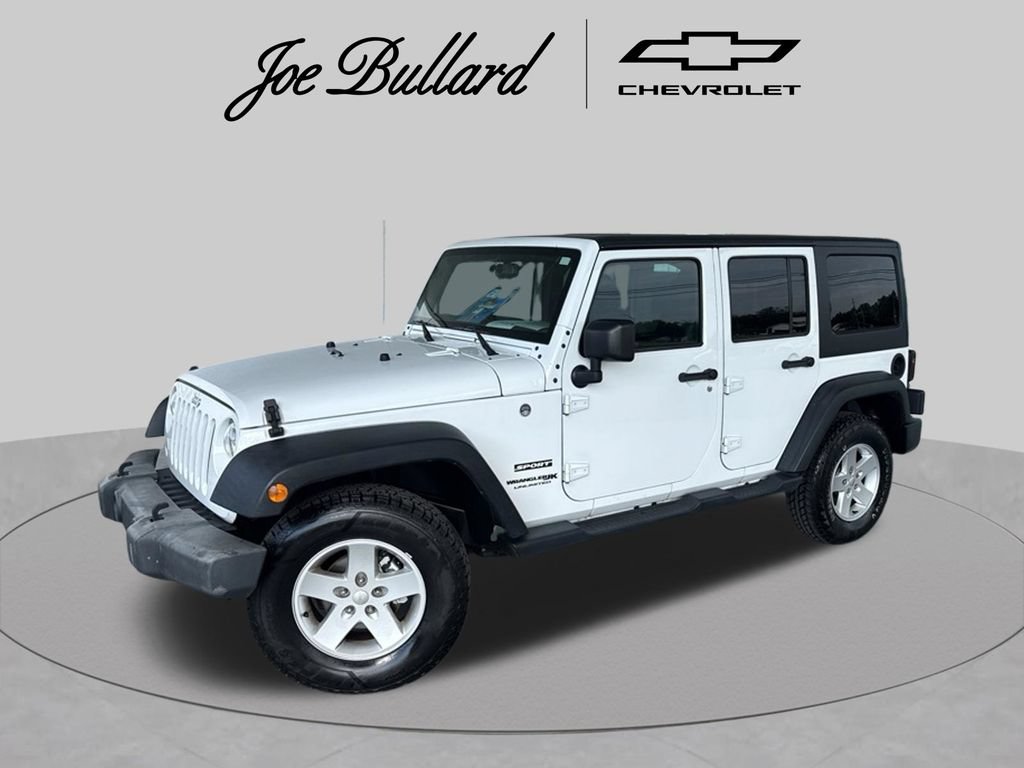 Used 2018 Jeep Wrangler Unlimited Sport S AWD/4WD image 1