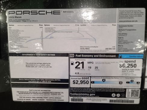 New 2026 Porsche Macan AWD/4WD image 37
