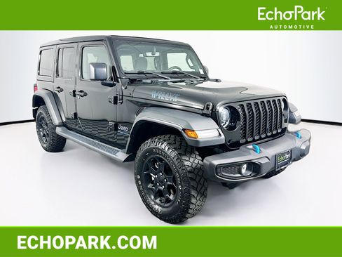 Used 2023 Jeep Wrangler Unlimited w/ Sun & Screen Package AWD/4WD image 1