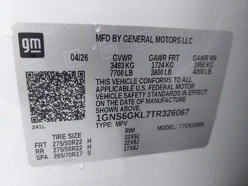 New 2026 Chevrolet Suburban High Country w/ Sun And Tow Package AWD/4WD image 34