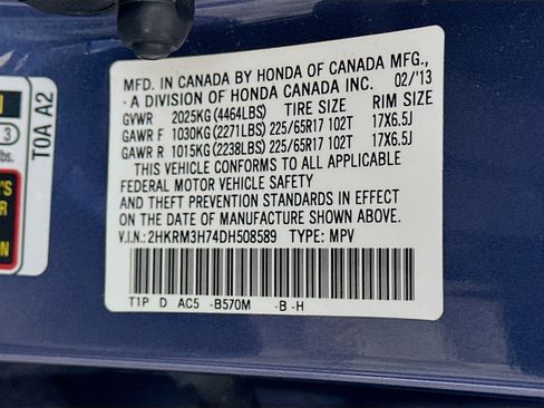 Used 2013 Honda CR-V EX-L image 12