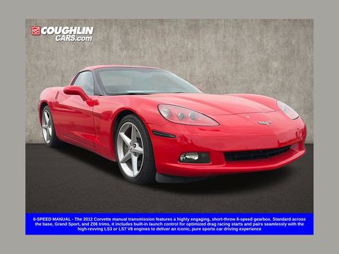 Used 2012 Chevrolet Corvette Coupe w/ 2LT Preferred Equipment Group RWD image 1