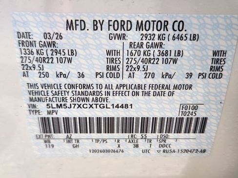 New 2026 Lincoln Aviator Reserve image 23