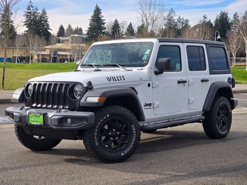 Used 2020 Jeep Wrangler Unlimited Sport AWD/4WD image 1