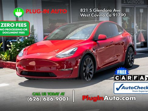 Used 2022 Tesla Model Y Performance AWD/4WD image 1