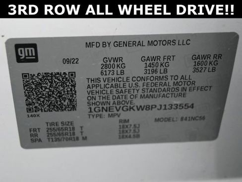 Used 2023 Chevrolet Traverse LT AWD/4WD image 30