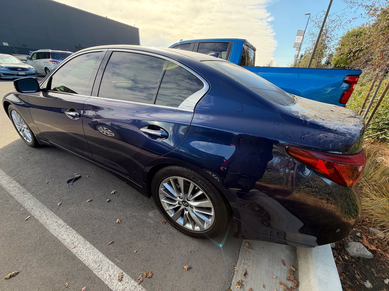 Used 2023 INFINITI Q50 Luxe w/ Cargo Package RWD image 3