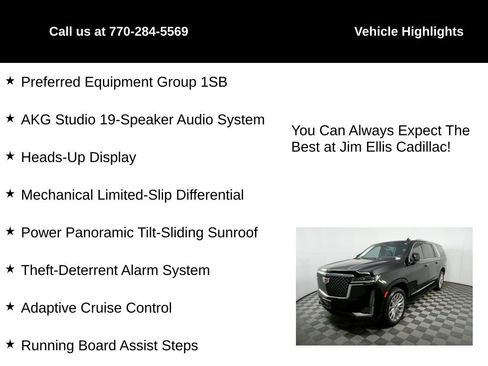 Used 2024 Cadillac Escalade ESV Premium Luxury image 5