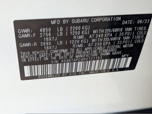 Used 2024 Subaru Outback Touring image 32