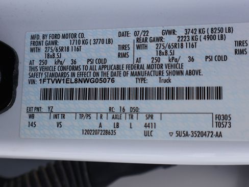 Used 2022 Ford F150 Lightning Pro image 29