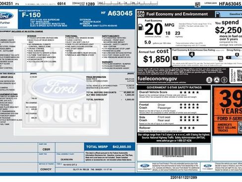 Used 2017 Ford F150 XLT w/ Equipment Group 301A Mid AWD/4WD image 31
