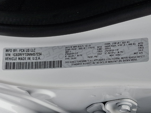 Used 2022 RAM 1500 4x4 Crew Cab image 27