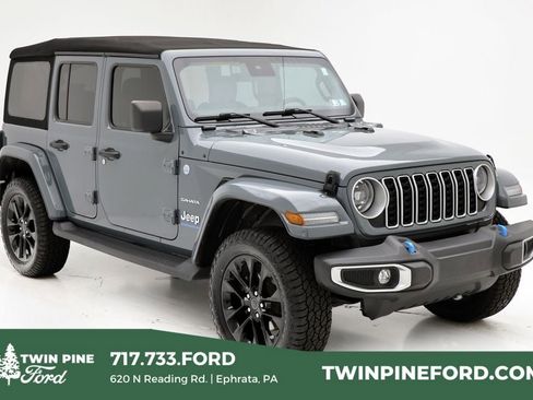 Used 2024 Jeep Wrangler Unlimited Sahara AWD/4WD image 1