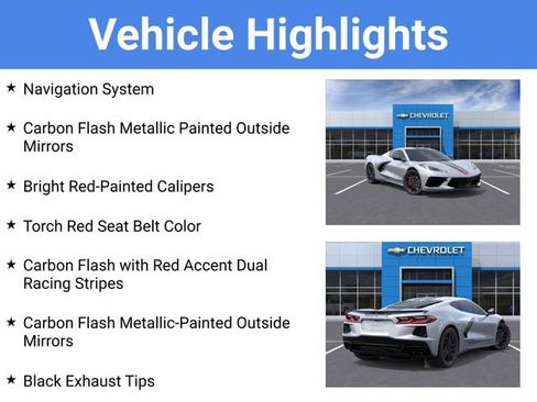 New 2026 Chevrolet Corvette Stingray Coupe w/ 1LT RWD image 4