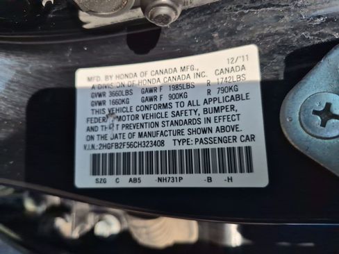 Used 2012 Honda Civic LX image 29