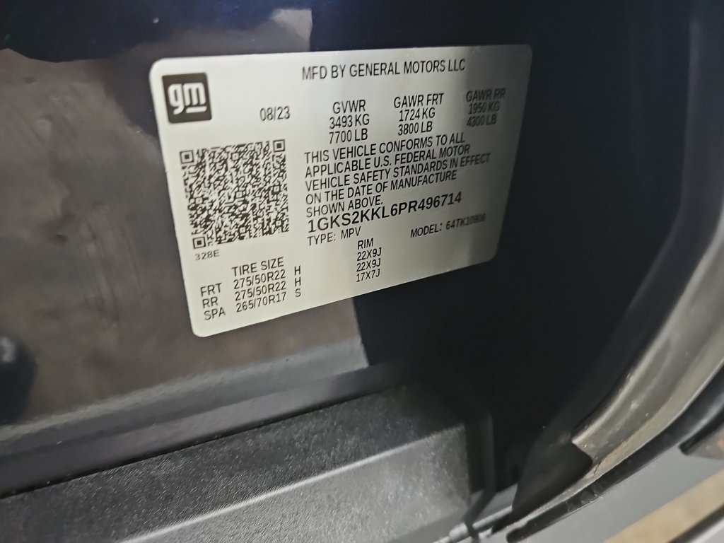 Used 2023 GMC Yukon XL Denali Ultimate w/ LPO, Floor Liner Package AWD/4WD image 44