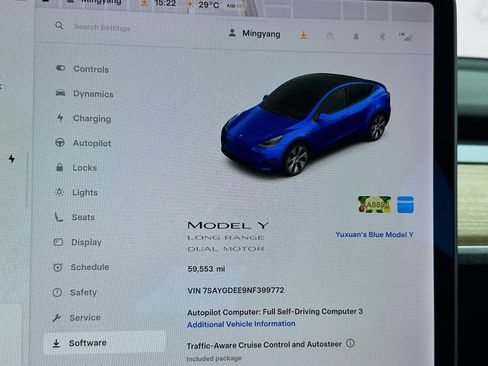 Used 2022 Tesla Model Y Long Range AWD/4WD image 8