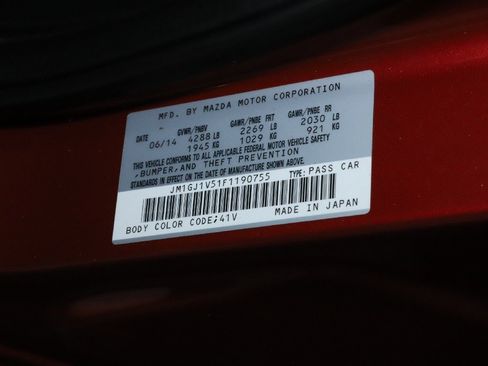 Used 2015 MAZDA MAZDA6 Touring image 20
