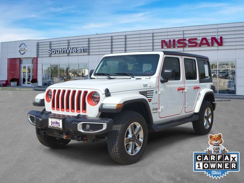 Used 2020 Jeep Wrangler Unlimited Sahara AWD/4WD image 1