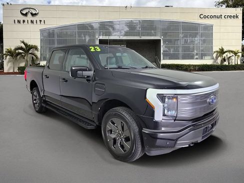 Used 2023 Ford F150 Lightning Lariat AWD/4WD image 1