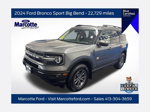 Certified 2024 Ford Bronco Sport Big Bend w/ Convenience Package AWD/4WD image 1
