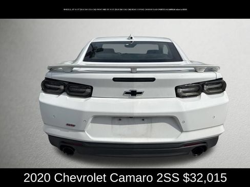 Used 2020 Chevrolet Camaro SS RWD image 4