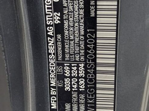Certified 2025 Mercedes-Benz EQE 350+ 4MATIC Sedan image 25