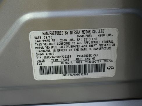 Used 2017 INFINITI Q50 3.0t Premium RWD image 47
