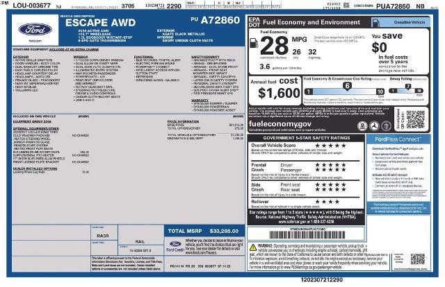 Certified 2023 Ford Escape Active AWD/4WD image 9