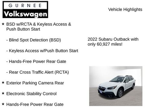 Used 2022 Subaru Outback Premium AWD/4WD image 7