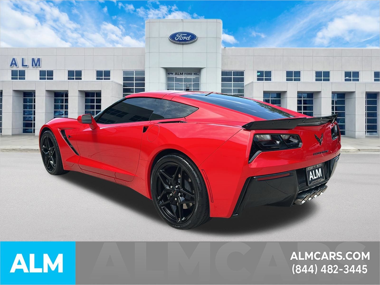 Used 2019 Chevrolet Corvette Stingray Coupe w/ Carbon Flash Badge Package RWD image 8